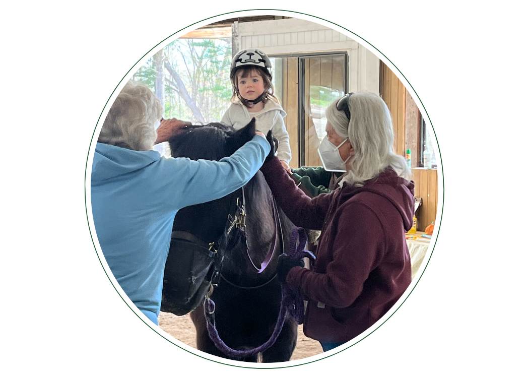 Child on horse